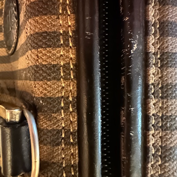 PRELOVED:  FENDI MINI DINNER BAG. Penguin Stripe. - Picture 14 of 17